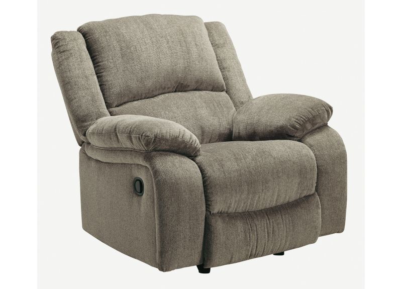 Nalpa 1 seater American Made Manual Recliner Fabric Armchair with Rocking Motion - Beige